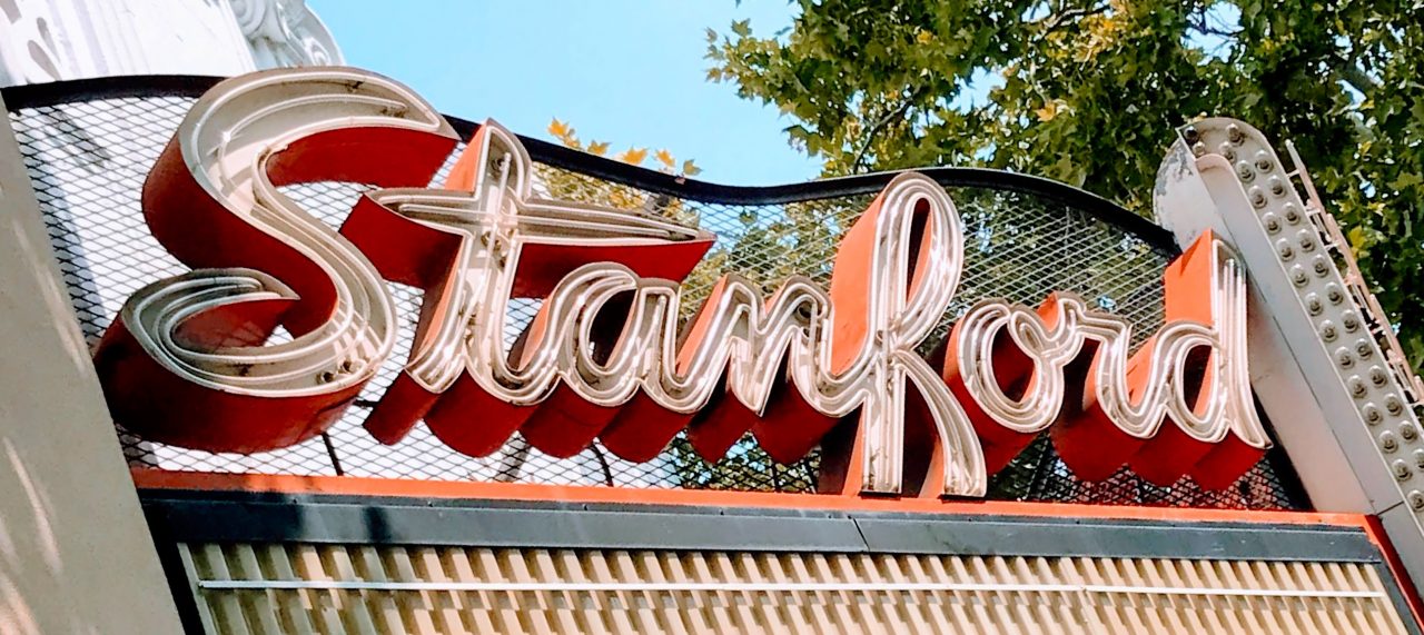 Neon Sign of Stanford Theater