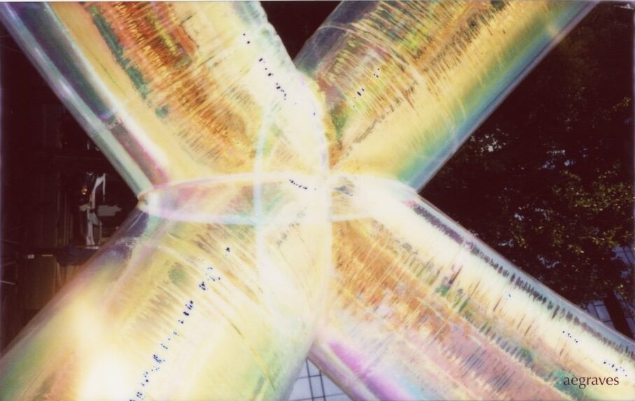 Studio DAAO detail from inflatable sculpture "Nexus Dream"