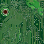 Motherboard detail image by A.E. Graves Motherboard detail