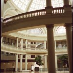Interior view looking into the Emporium Atrium at San Francisco Center