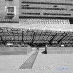 Courtyard with water detail at the San Francisco Federal Building by Morphosis